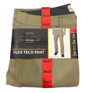 NWT Weatherproof Men's Flex Tech Pants
